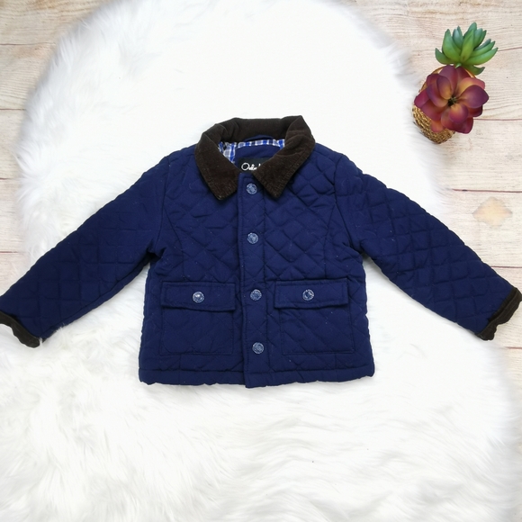Kids Only Blue Quilted Baby Jacket Size 18 Months - Picture 1 of 5